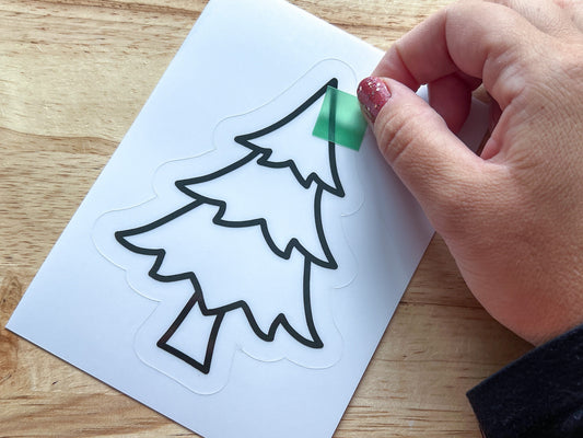 Camping Suncatcher Sticker Craft Kit, Set of 4