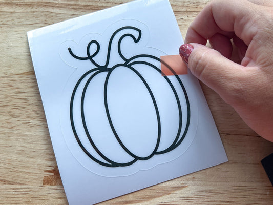 Fall Suncatcher Sticker Craft Kit, Set of 4