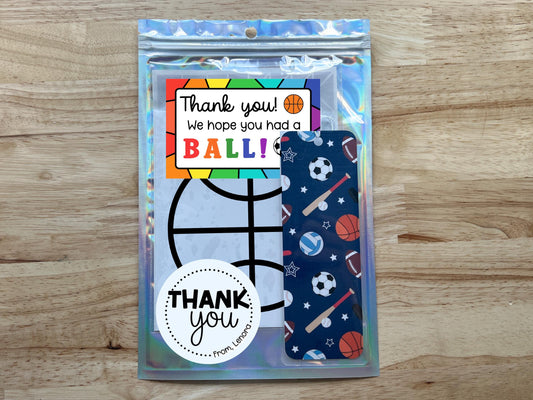 Sports Party Favor Bag