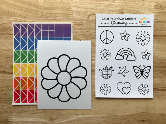 Groovy Party Favor Bag