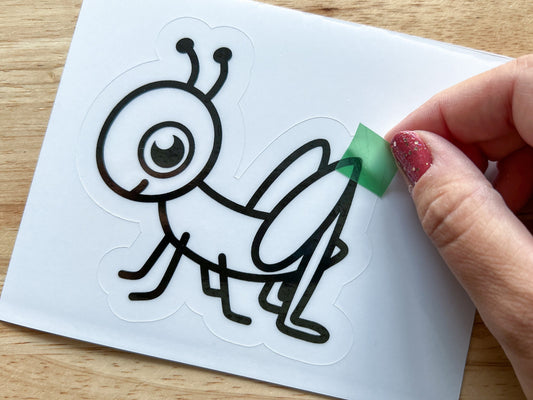 Grasshopper Suncatcher Craft Party Favor