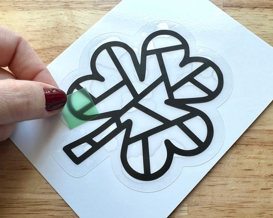 St Patricks Day Suncatcher Sticker Craft Kit, Set of 4