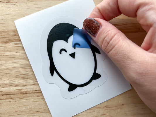 Mini Penguin Suncatcher Sticker Holiday Craft Kit