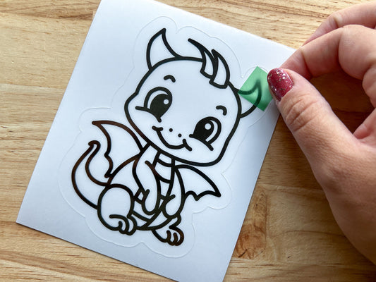 Dragon Suncatcher Craft Party Favor