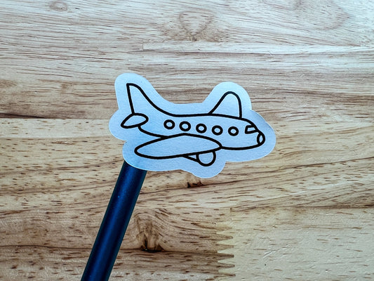 Transportation Color Your Own Stickers