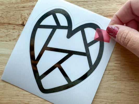 Heart Suncatcher Sticker Craft Kit