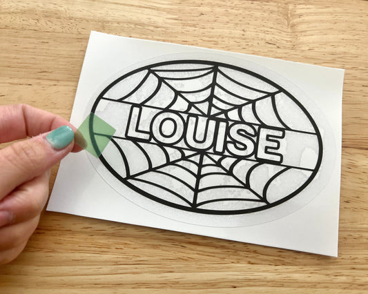 Personalized Halloween Suncatcher Sticker Craft Kit