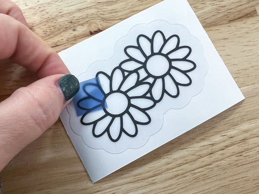 Mini Daisy Suncatcher Sticker Craft Kit