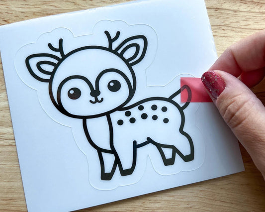 Deer Suncatcher Craft Party Favor