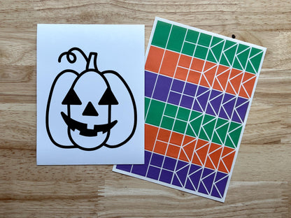 Bulk Halloween Party Suncatcher Craft Activity