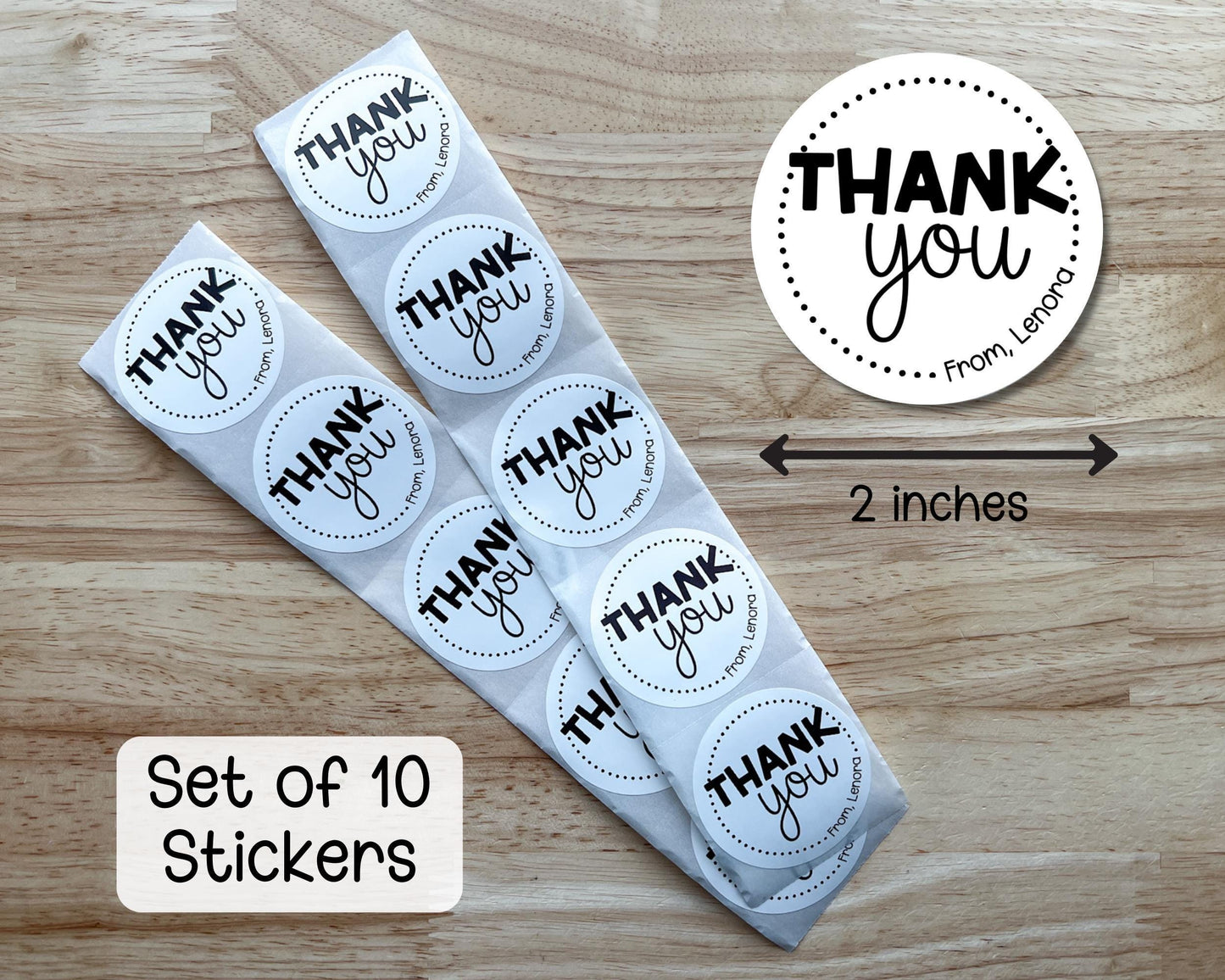 First Day of School Favor Labels (Set of 10)