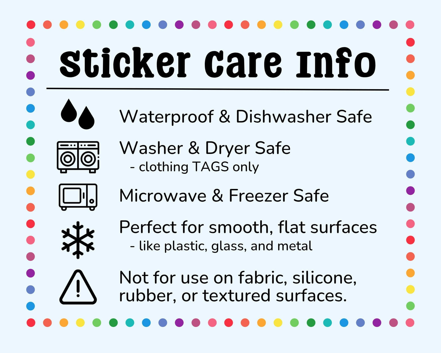 Waterproof Teacher Name Stickers, Teacher Appreciation Gift