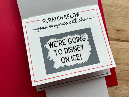 Christmas Scratch Gift Reveal Card