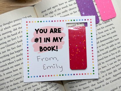 Bulk Magnetic Bookmark Valentines Day Favors