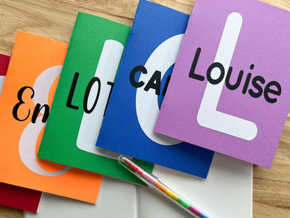 Custom Monogram Notepad for Kids