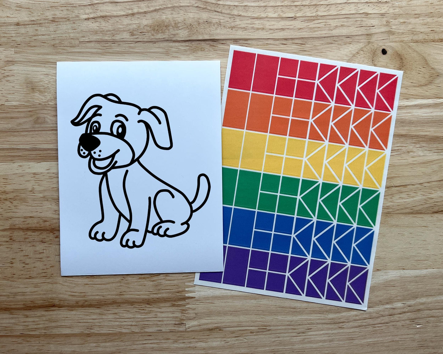 Dog Suncatcher Craft Party Favor