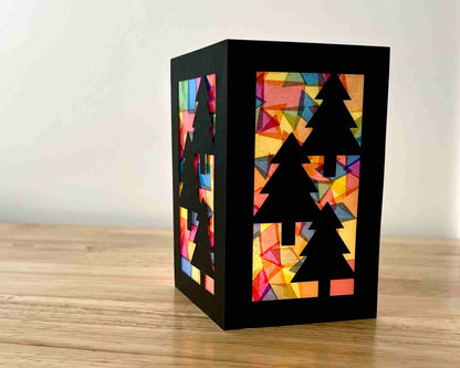 Christmas Tree Lantern, Holiday Craft Kit