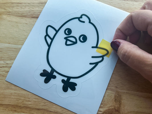 Baby Chick Suncatcher Easter Craft Kit