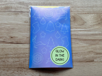 Christmas Glow in the Dark Stickers