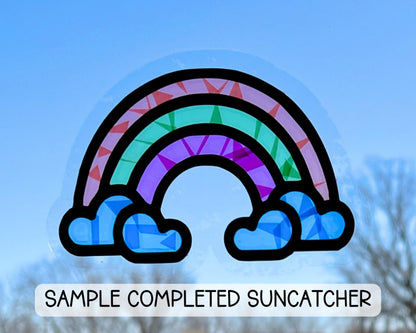 Mermaid Suncatcher Sticker Craft Kit
