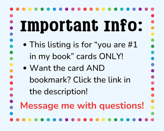 Bulk Magnetic Bookmark Valentines Day Favor Cards