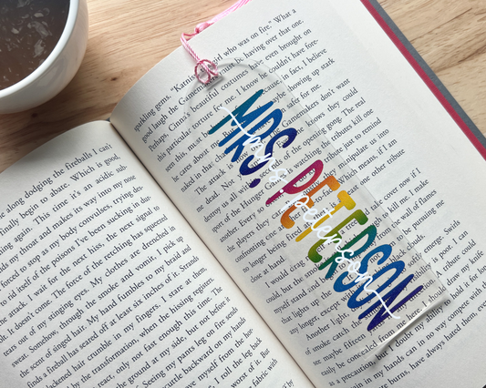 Personalized Teacher Acrylic Bookmark