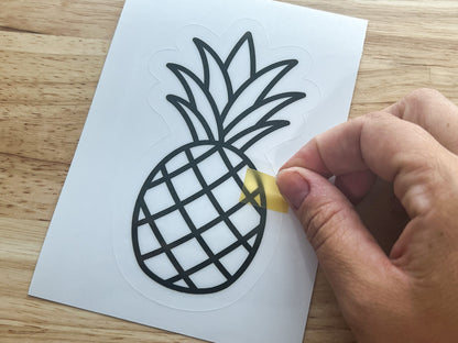 Pineapple Suncatcher Craft Party Favor