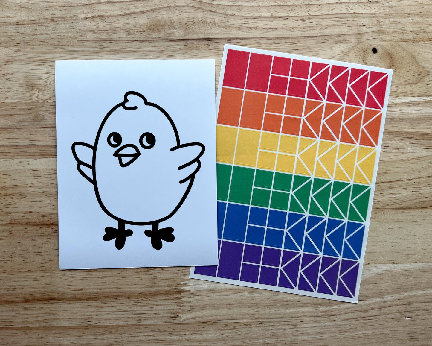 Baby Chick Suncatcher Easter Craft Kit