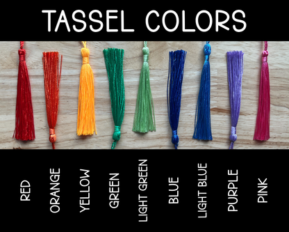 Personalized School Colors Bookmark