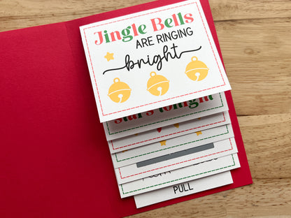 Christmas Scratch Gift Reveal Card