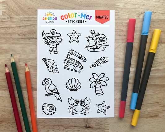 Princess Color Your Own Stickers