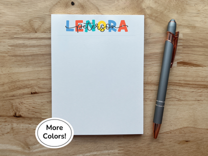 Personalized Notepad