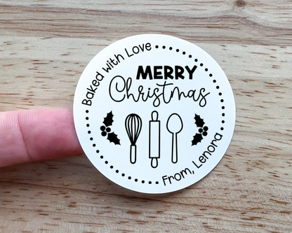 Holiday Baking Gift Label (Set of 10)