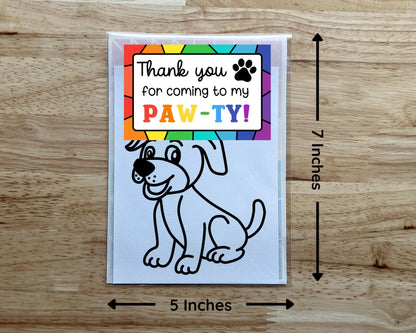 Dog Suncatcher Craft Party Favor