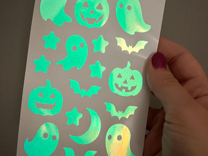 Halloween Glow in the Dark Stickers