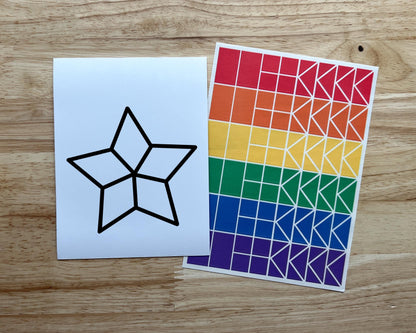 Star Suncatcher Craft Party Favor