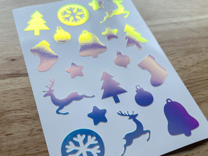 Christmas Glow in the Dark Stickers