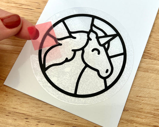 Fall Stained Glass Stickers