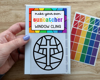 Mini Cross Suncatcher Easter Craft Kit