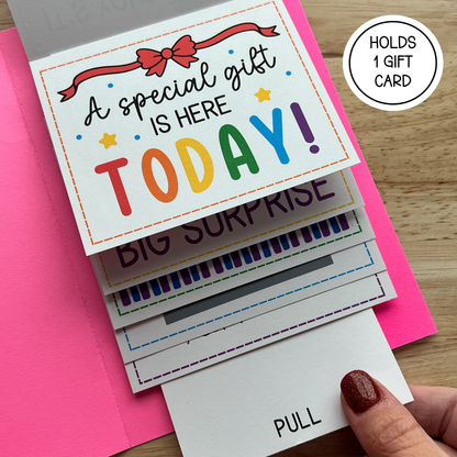 Birthday Gift Card Holder (Holds 1 Gift Card)