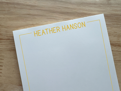 Personalized Frame Notepad