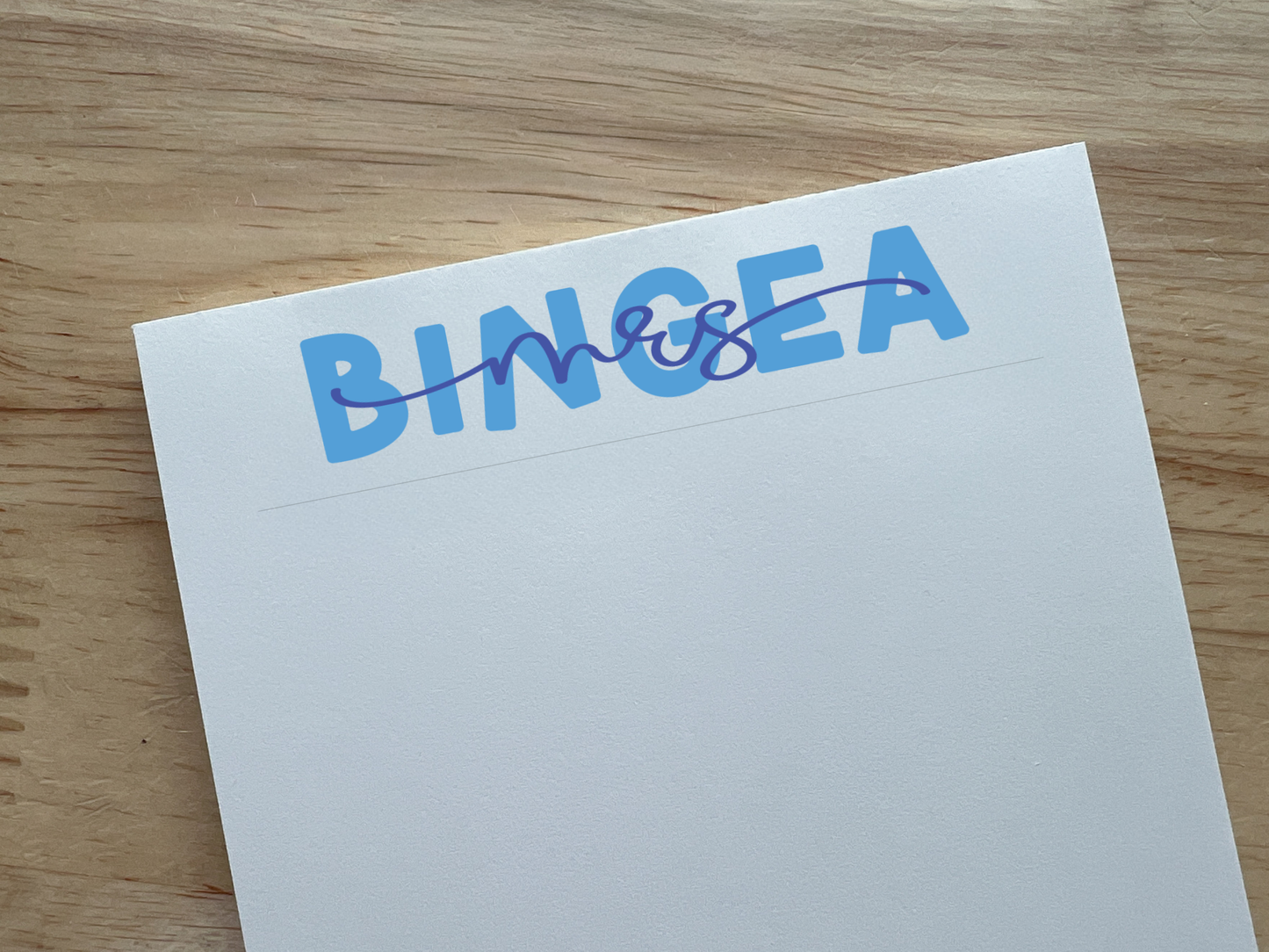 Personalized Name Teacher Notepad