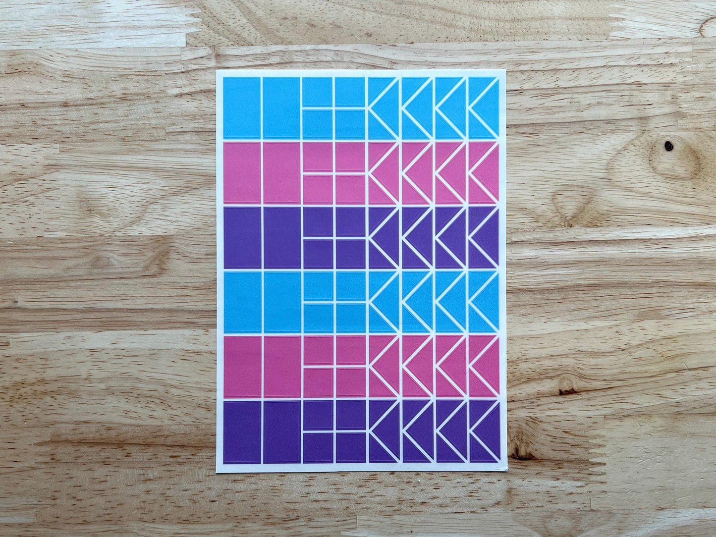 Unicorn Stained Glass Stickers