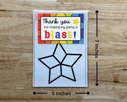 Star Suncatcher Craft Party Favor