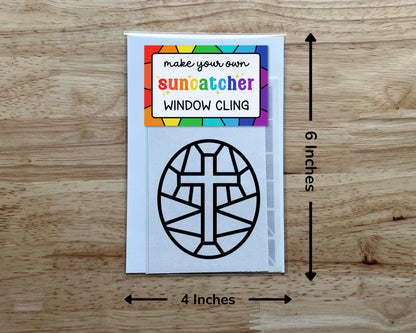 Mini Cross Suncatcher Easter Craft Kit