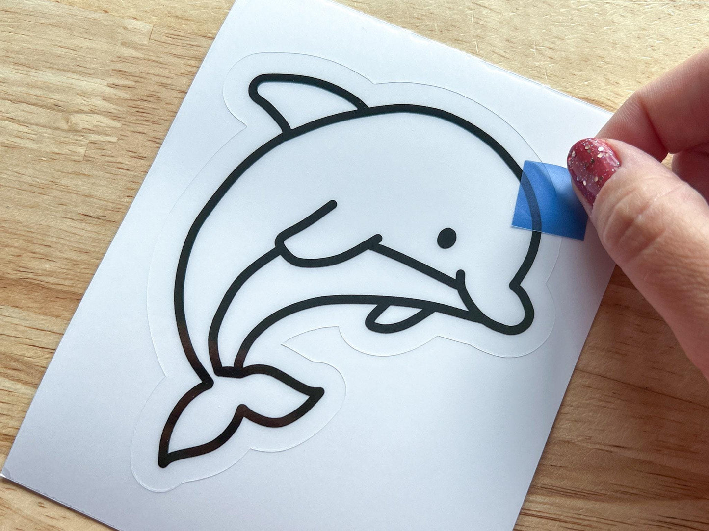 Ocean Animal Suncatcher Sticker Craft Kit, Set of 4