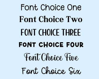 Personalized Rainbow Name Bookmark