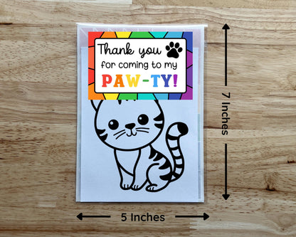 Cat Suncatcher Craft Party Favor