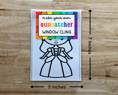 Princess Suncatcher Sticker Craft Kit