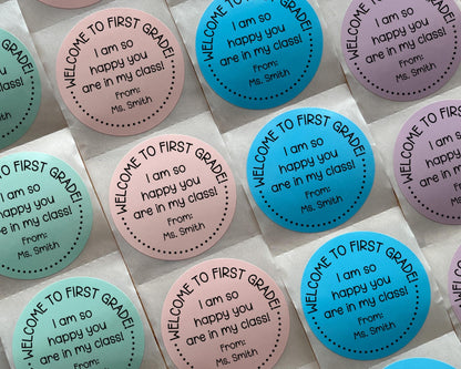 Back to School Stickers (Set of 10)